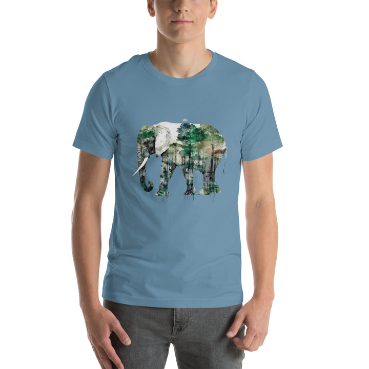 Elephant and Nature Premium Unisex T-shirt - ArtyKoala