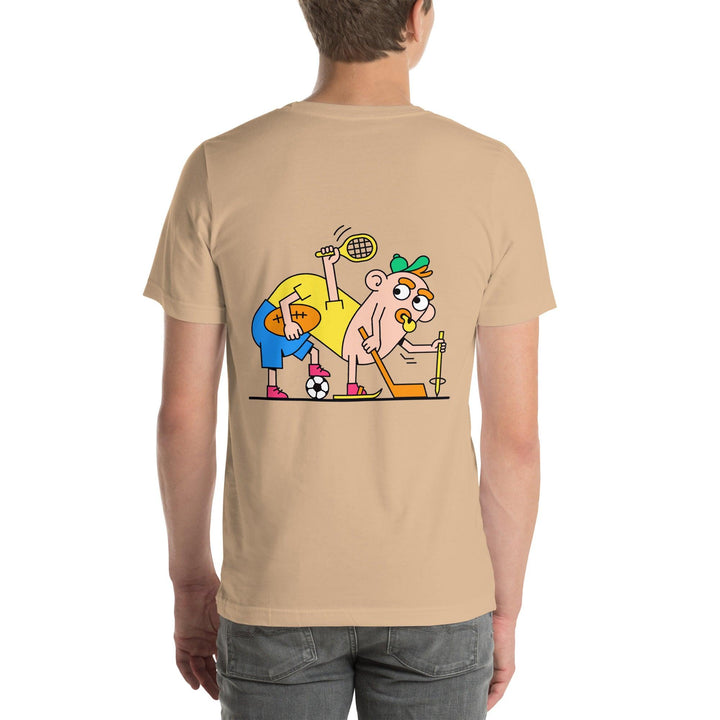 Playing Sports Man Premium T-shirt - ArtyKoala