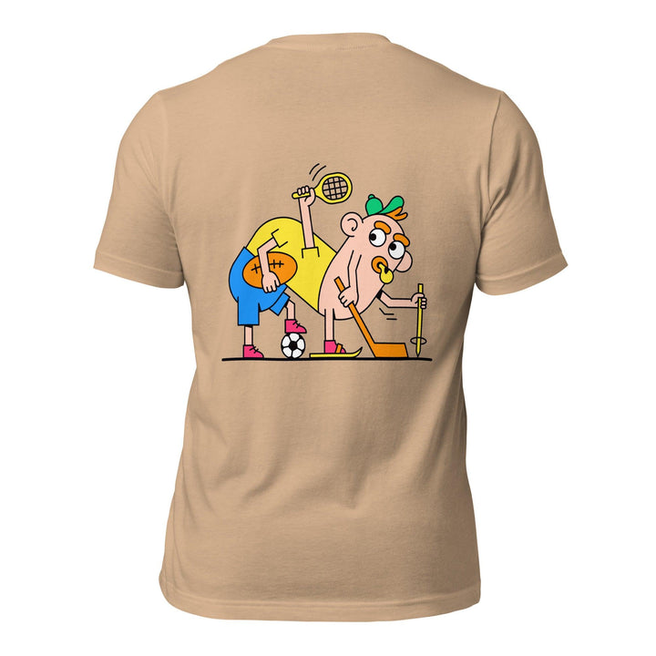 Playing Sports Man Premium T-shirt - ArtyKoala