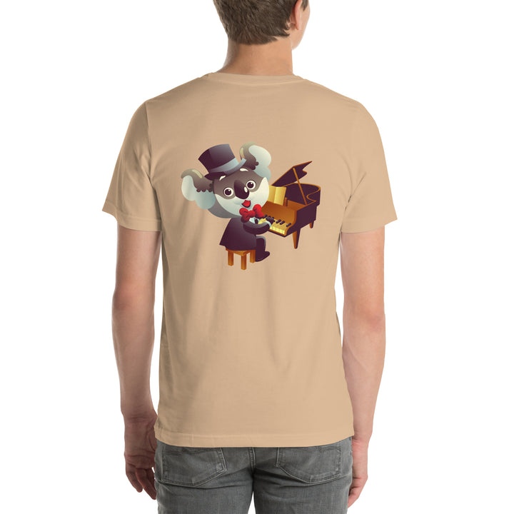 Koala Musicians Piano Man Premium T-shirt - ArtyKoala