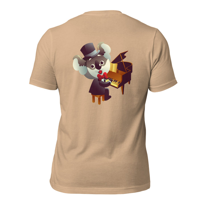 Koala Musicians Piano Man Premium T-shirt - ArtyKoala