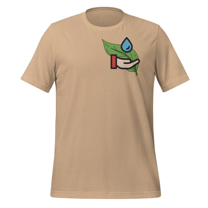 Drop Sustainability Womam Premium T-shirt - Tan / S - ArtyKoala