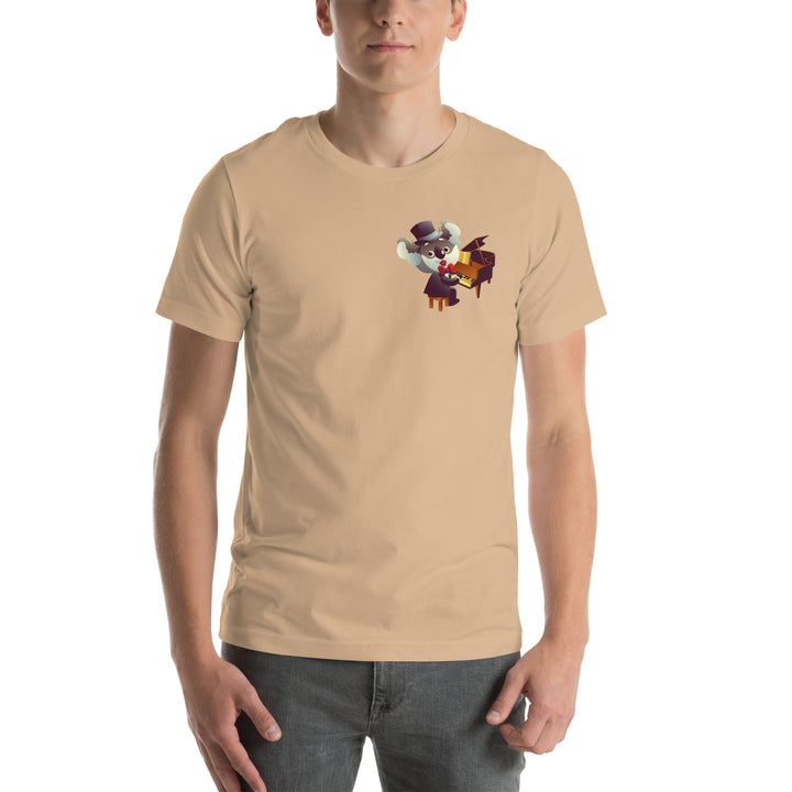 Koala Musicians Piano Man Premium T-shirt - ArtyKoala