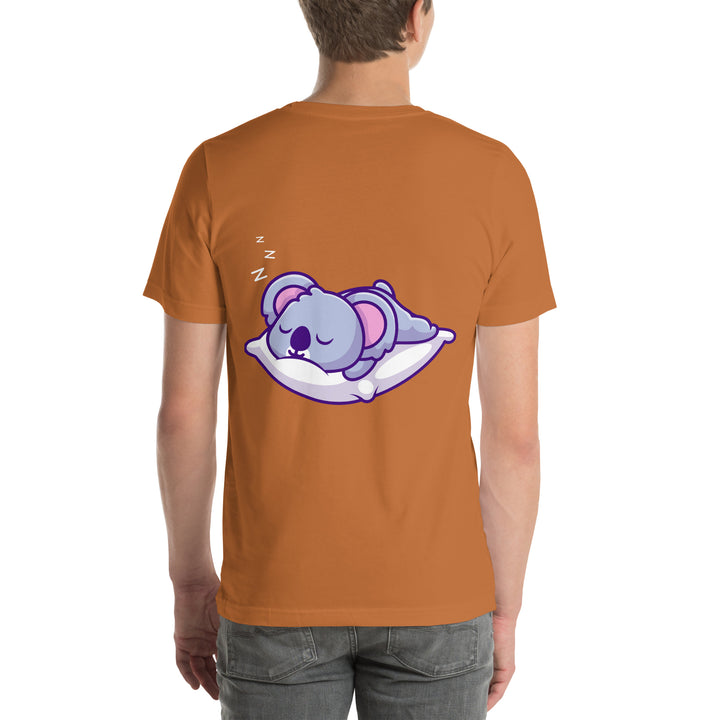 Sleepy Koala Unisex Premium T-shirt - ArtyKoala