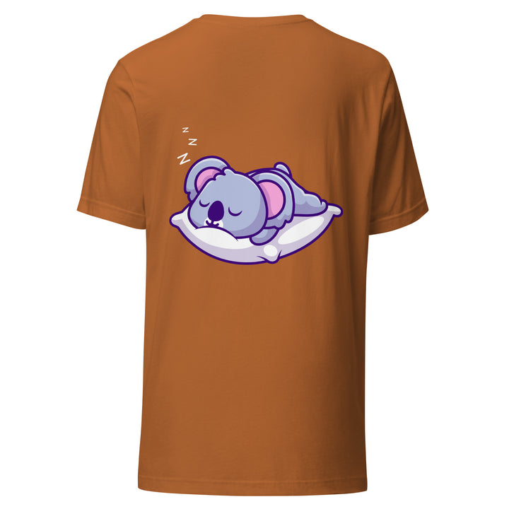 Sleepy Koala Unisex Premium T-shirt - ArtyKoala