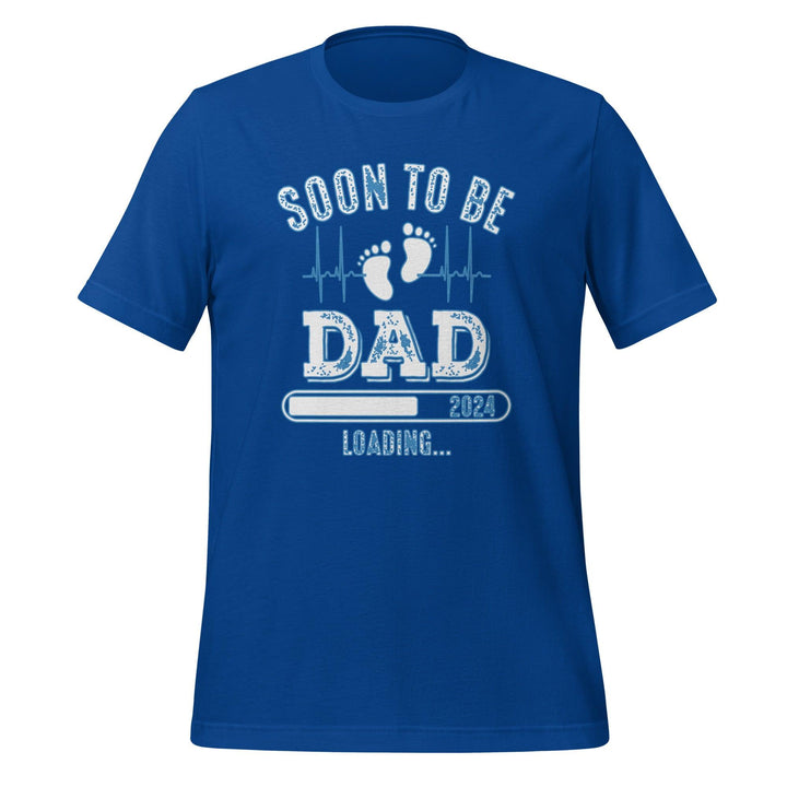 Soon to be Father premium T-Shirt - True Royal / S - ArtyKoala