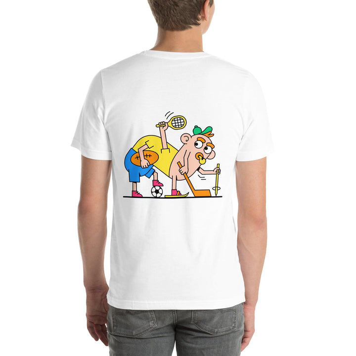 Playing Sports Man Premium T-shirt - ArtyKoala