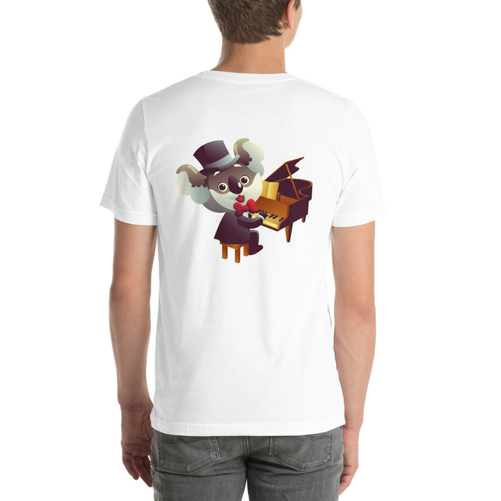 Koala Musicians Piano Man Premium T-shirt - ArtyKoala