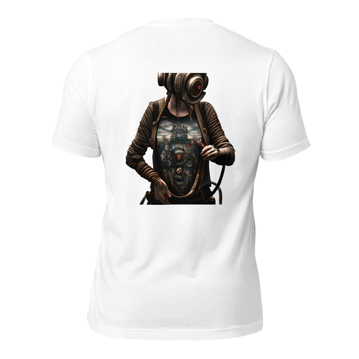 Cybernetic Head Unisex Premium T-shirt - ArtyKoala