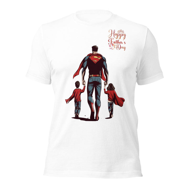 Super Dad Men Premium T-shirt - White / S - ArtyKoala