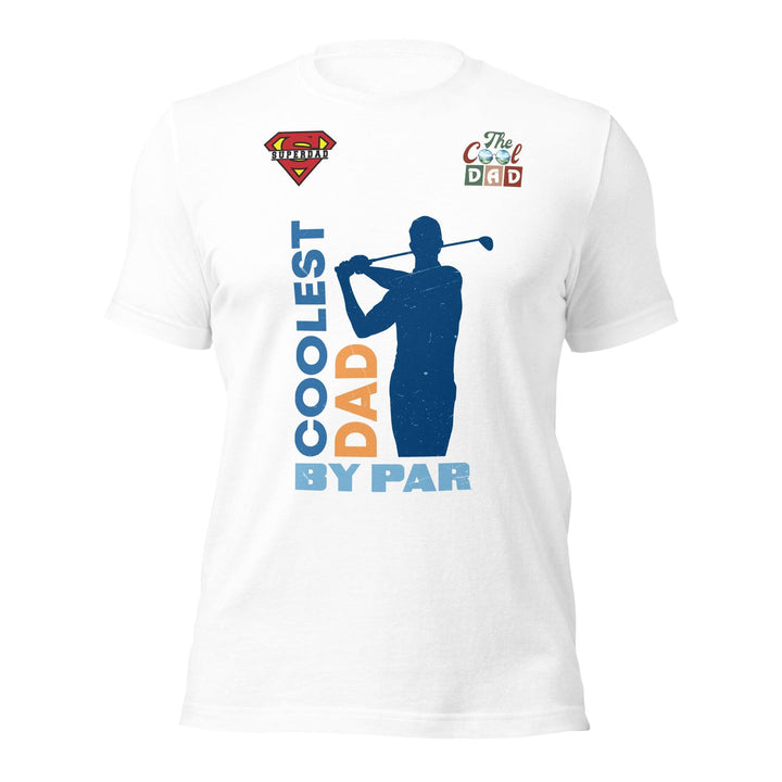 The Cool Dad By Par Man Premium T-shirt - White / S - ArtyKoala