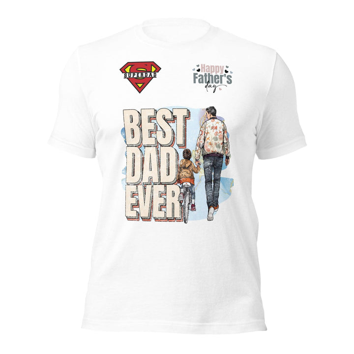 Best Dad Ever Man Premium T-shirt - White / S - ArtyKoala