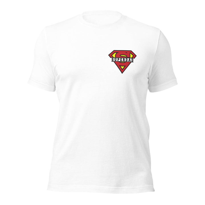 Super Dad Man Premium T-shirt - White / S - ArtyKoala