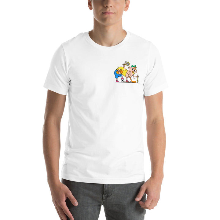 Playing Sports Man Premium T-shirt - ArtyKoala