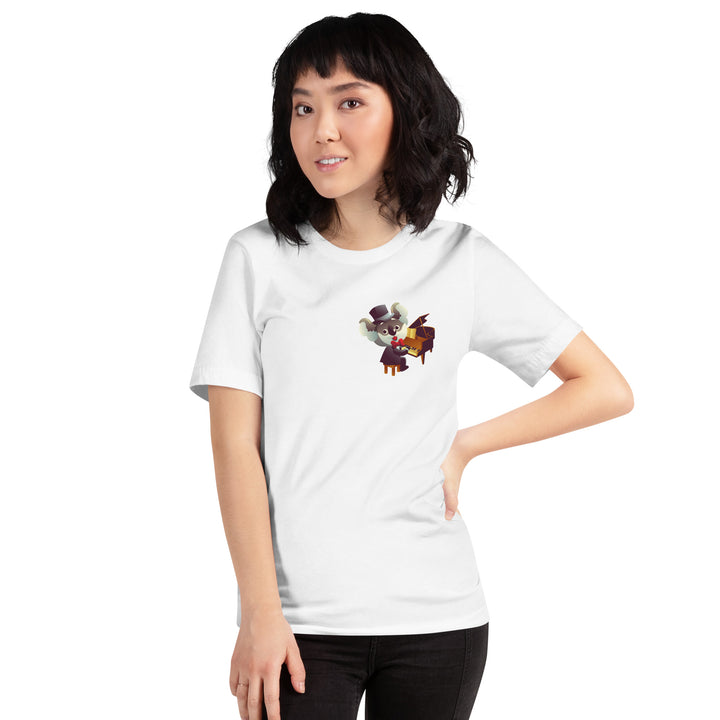 Koala Musicians Piano Woman Premium T-shirt - ArtyKoala