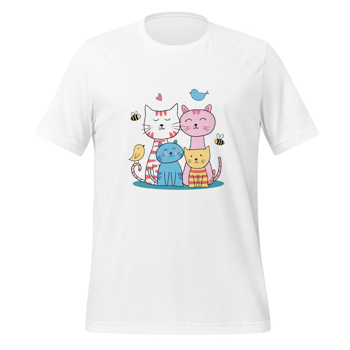 Happy Family Premium Unisex T-shirt - White / S - ArtyKoala