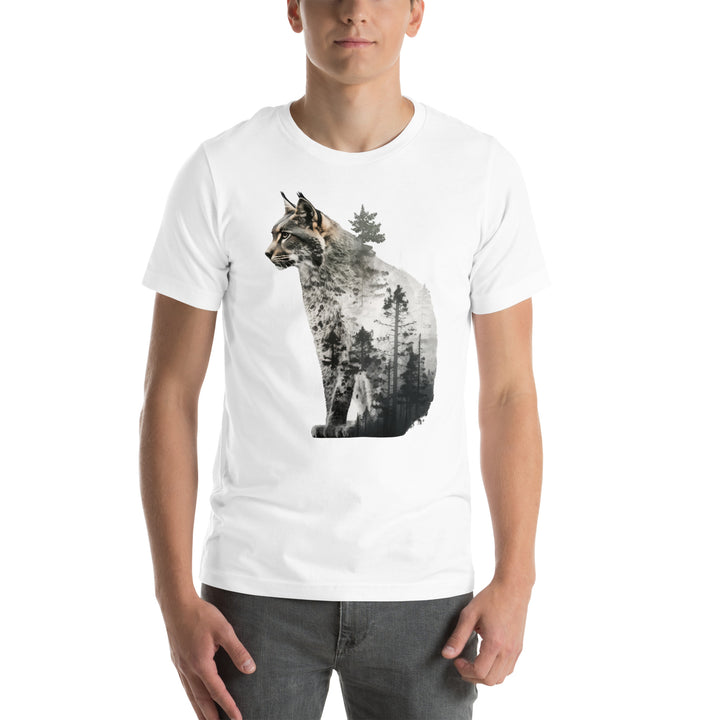 Lynx and Nature Premium Unisex T-shirt - ArtyKoala