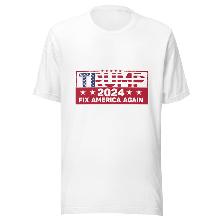 Fix America Again PremiumUnisex t-shirt - White / S - ArtyKoala