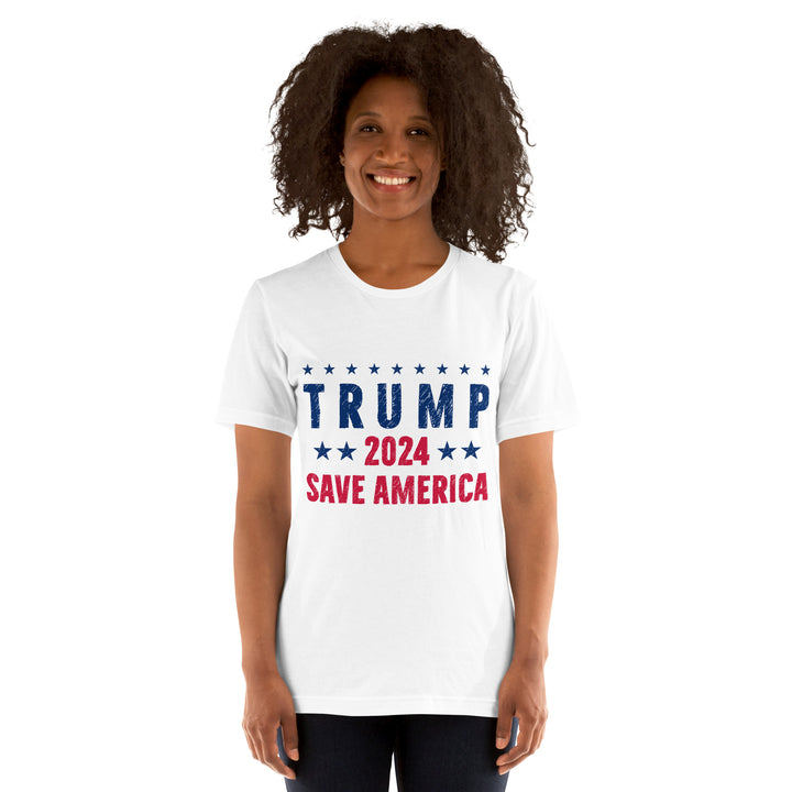 Save America 2024 Trump Unisex T-shirt - ArtyKoala