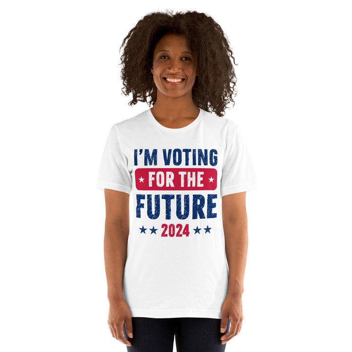 I'm Voting For The Future Trump Unisex T-shirt - ArtyKoala