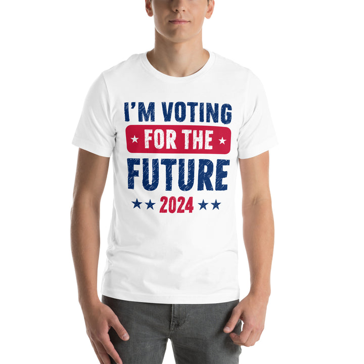 I'm Voting For The Future Trump Unisex T-shirt - ArtyKoala