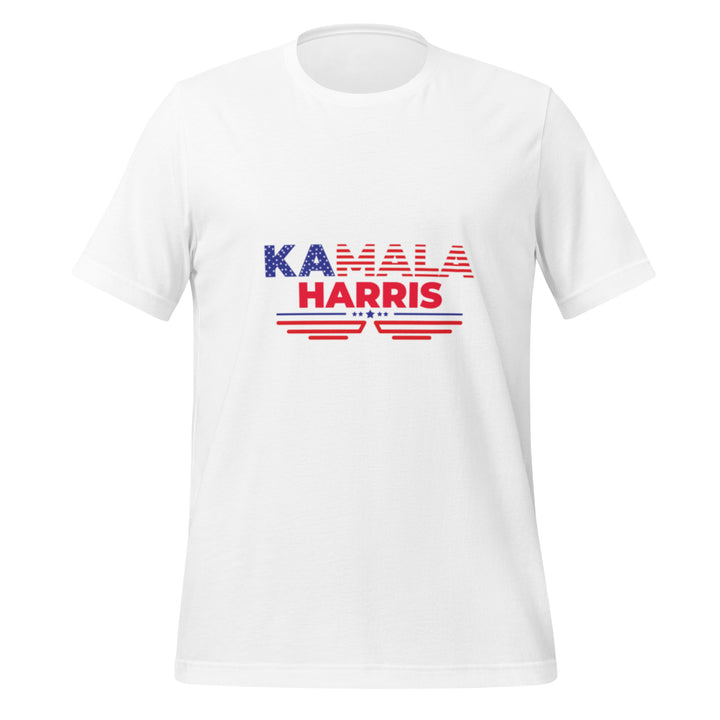 Kamala Harris Unisex T-shirt - White / S - ArtyKoala