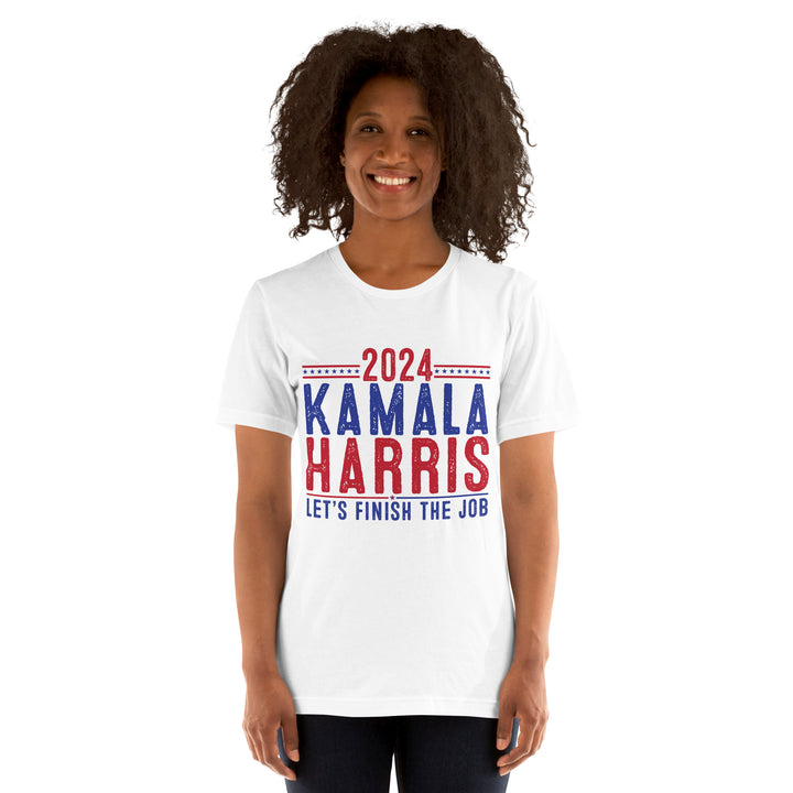 Let's Finish The Job Kamala Harris Unisex T-shirt - ArtyKoala