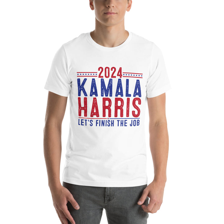 Let's Finish The Job Kamala Harris Unisex T-shirt - ArtyKoala