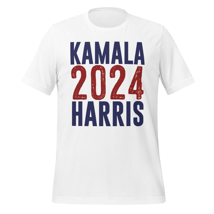 Kamala 2024 Harris Unisex T-shirt - White / S - ArtyKoala