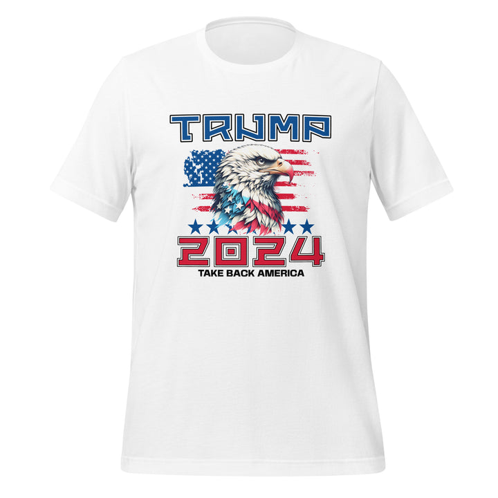 Trump Eagle 2024 Unisex T-shirt - White / S - ArtyKoala