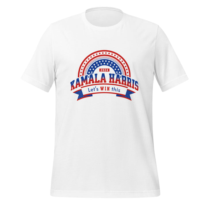 Let's Win This Kamala Harris Unisex T-shirt - White / S - ArtyKoala