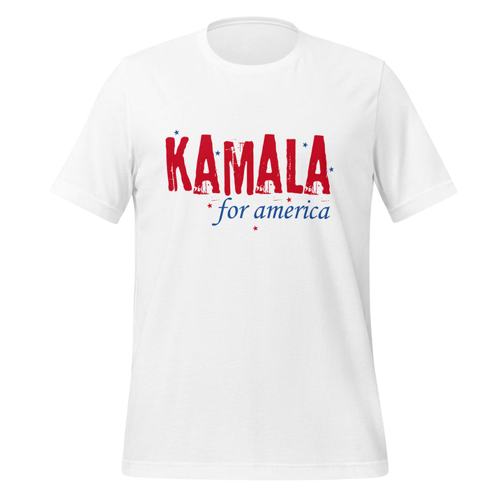 Kamala For America Unisex T-shirt - White / S - ArtyKoala