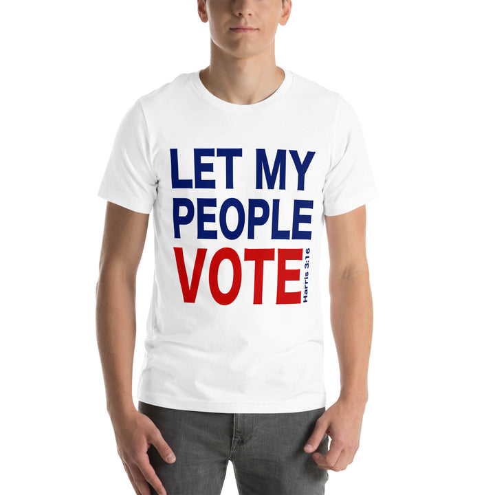 Let My People Vote Kamala Unisex T-shirt - ArtyKoala