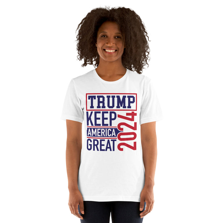 Trump Keep America Great 2024 Unisex T-shirt - ArtyKoala