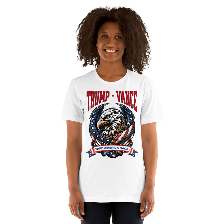 Trump Vance Take America Back Unisex T-shirt - ArtyKoala