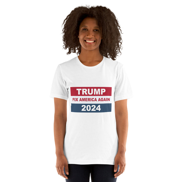 Trump Fix America Again 2024 Unisex T-shirt - ArtyKoala