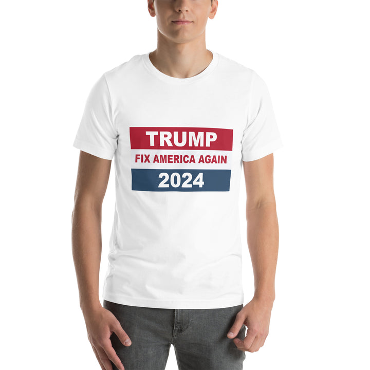 Trump Fix America Again 2024 Unisex T-shirt - ArtyKoala