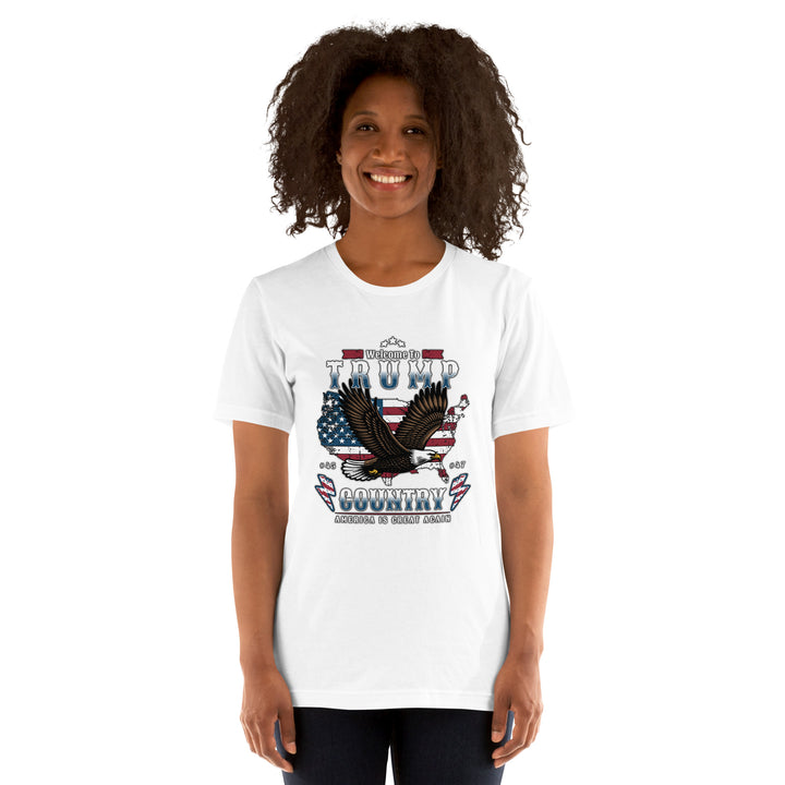 Welcome To Trump Country Unisex t-shirt - ArtyKoala