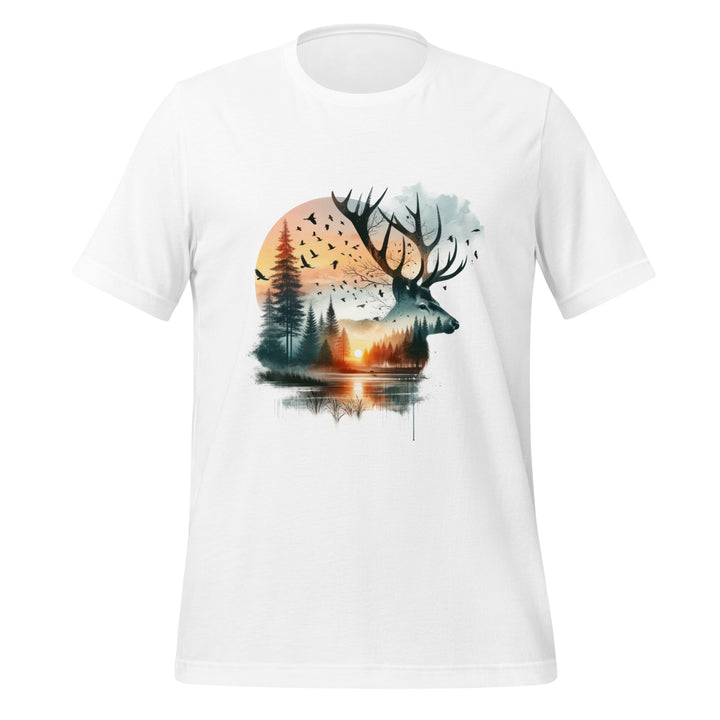 Long Live The Deer Premium Unisex t-shirt - White / S - ArtyKoala