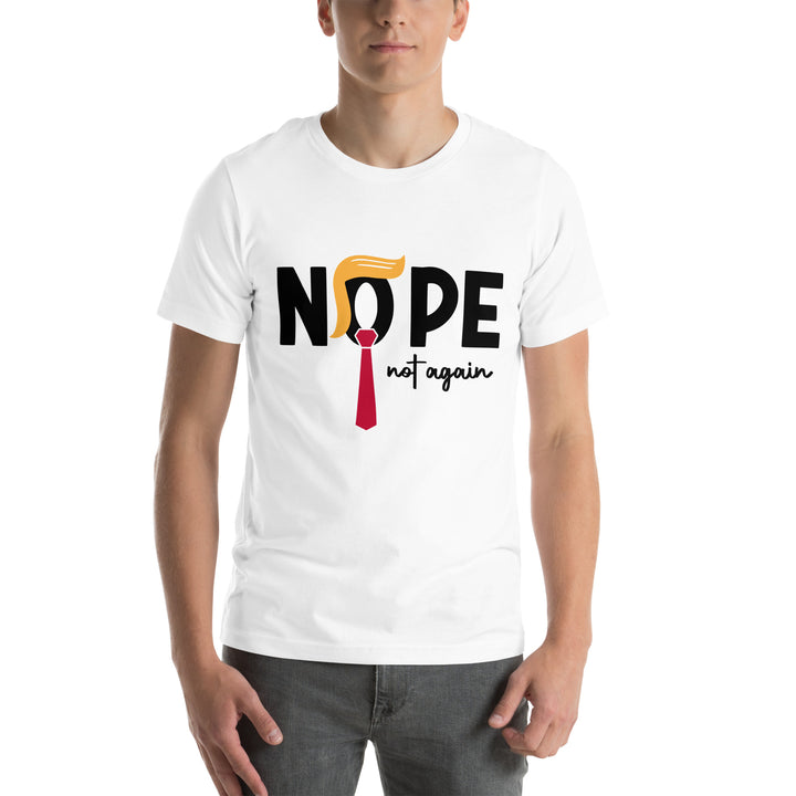 Nope Not Again Premium Unisex T-shirt - ArtyKoala