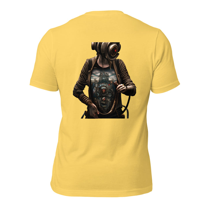 Cybernetic Head Unisex Premium T-shirt - ArtyKoala