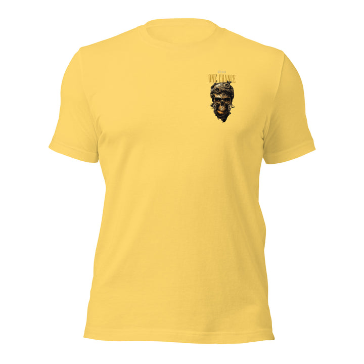 Cybernetic Head Unisex Premium T-shirt - Yellow / S - ArtyKoala