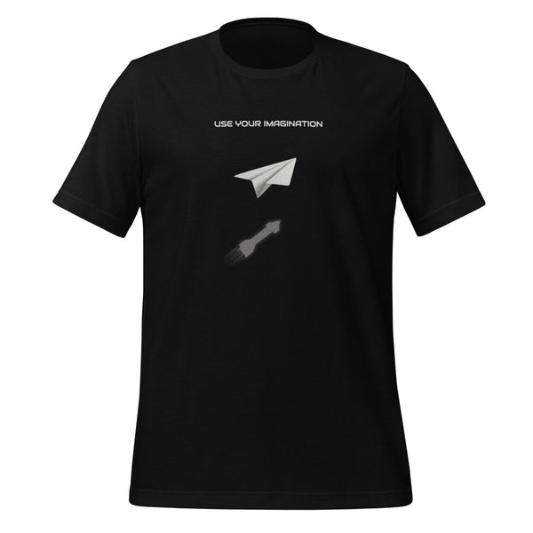 Use Your Imagination Graphic Tee - Black - XS - ArtyKoala