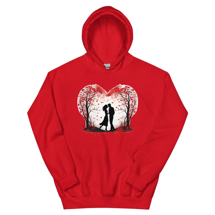 Valentine's Day Concept Graphic Hoodie - Red - S - ArtyKoala