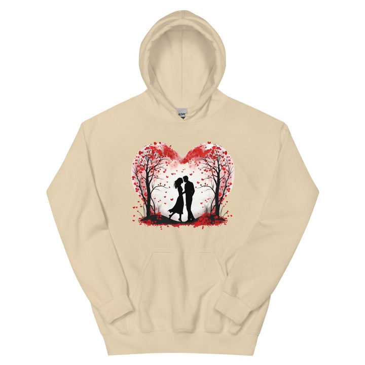 Valentine's Day Concept Graphic Hoodie - Sand - S - ArtyKoala