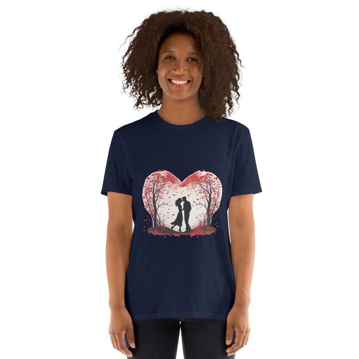 Valentine's Day Concept Graphic Tee - Navy - S - ArtyKoala