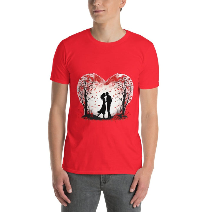 Valentine's Day Concept Graphic Tee - Red - S - ArtyKoala