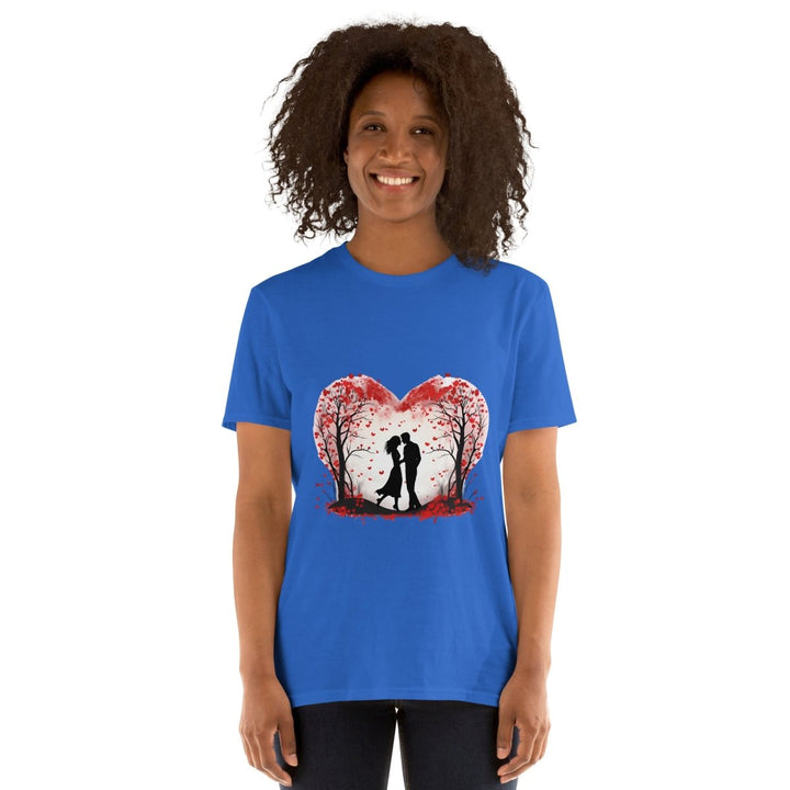 Valentine's Day Concept Graphic Tee - Royal - S - ArtyKoala