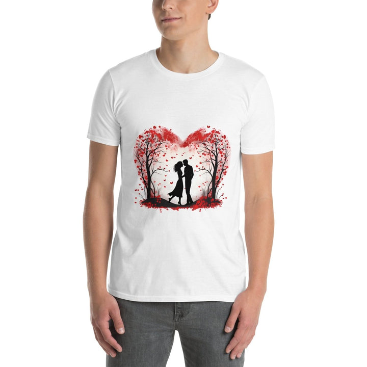 Valentine's Day Concept Graphic Tee - White - S - ArtyKoala