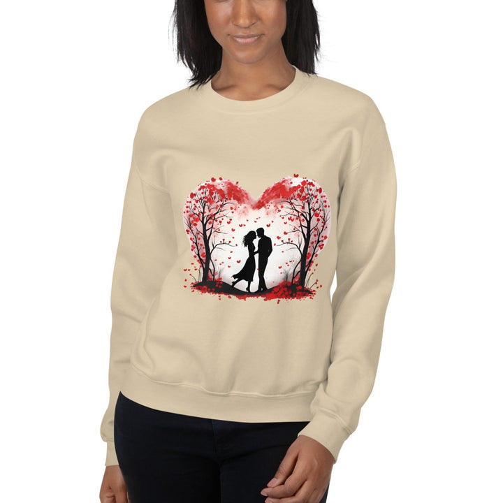 Valentine's Day ConceptGraphic Sweatshirt - Irish Green - S - ArtyKoala